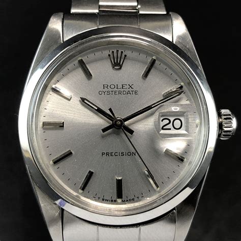 rolex oyster date ref.6694 cal.1210|rolex oysterdate precision.